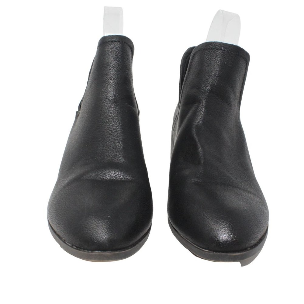 Madden Girl Size 6M Zavier Deep Cut Ankle Faux Leather Ankle Booties Boots - Picture 3 of 11